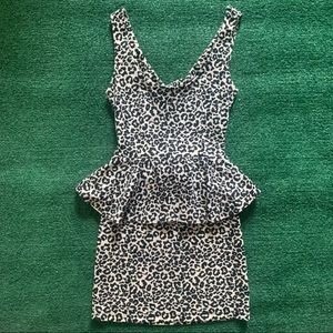 Leopard Print Dress